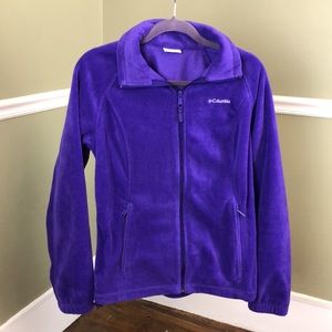 Royal Purple Colombia Fleece Jacket